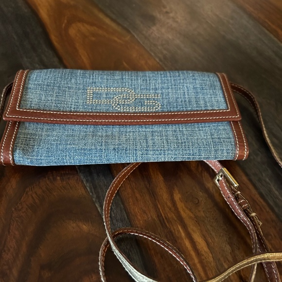 DOLCE & GABBANA DENIM WALLET ON CHAIN - Picture 3 of 11